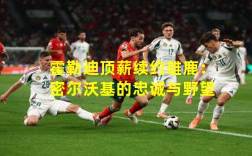 霍勒迪顶薪续约雄鹿：密尔沃基的忠诚与野望